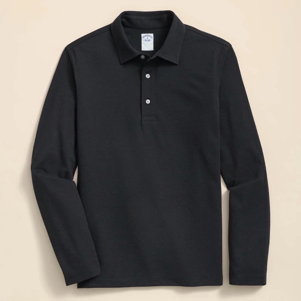 Brooks Brothers Black Polo Shirt